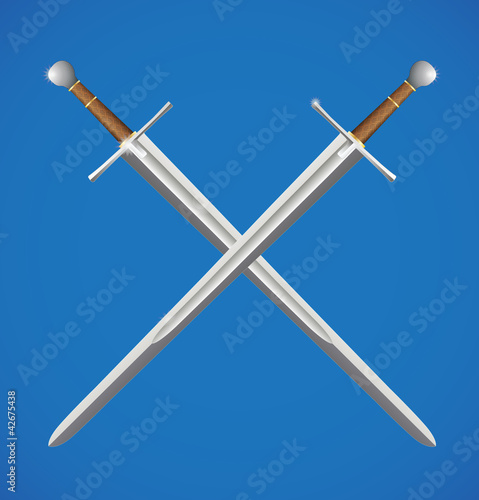 Two swords crossed