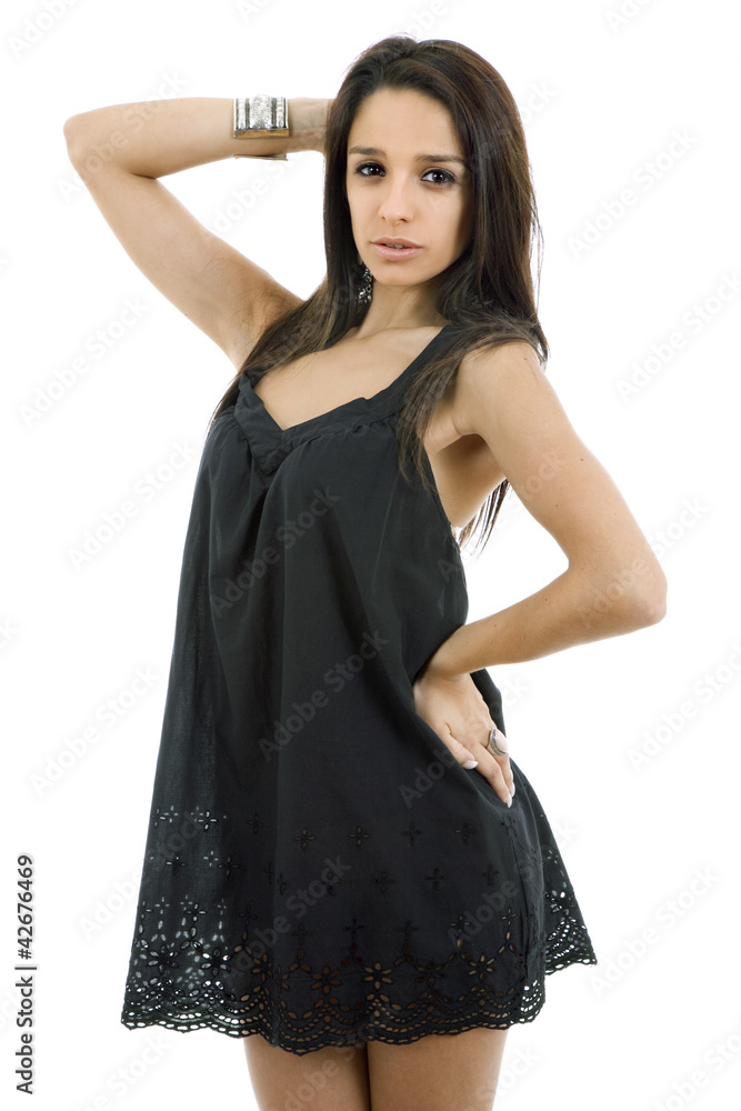 Naklejka premium beautiful woman