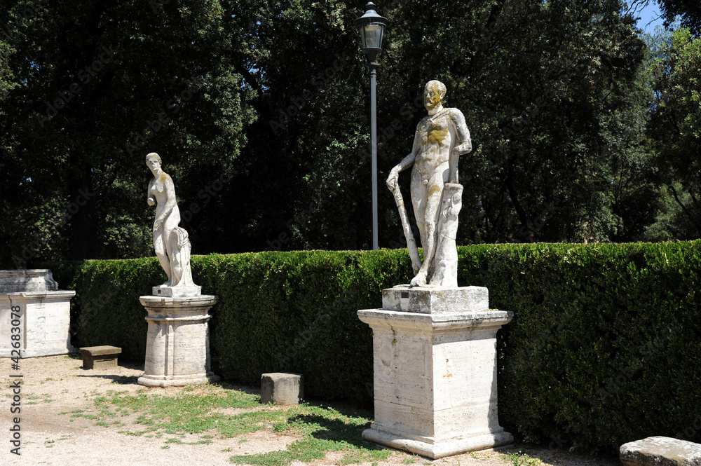 Rom Villa Borghese Detail