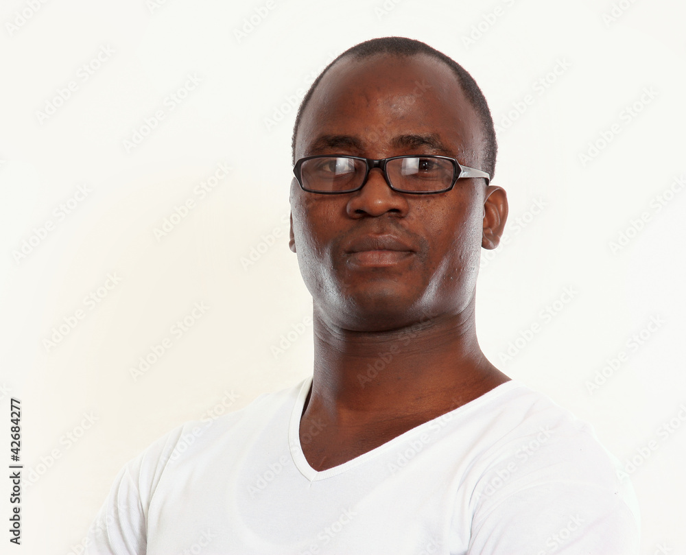 Portrait of a young african american Portrait of a young african american