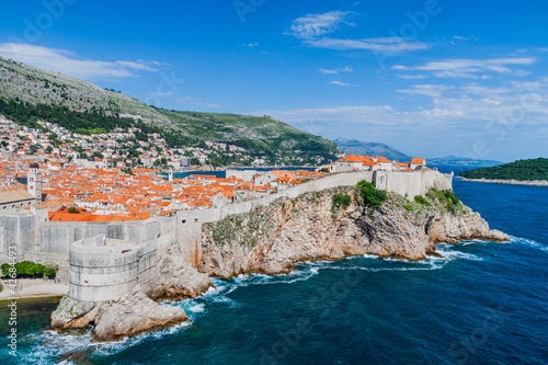 Wall surrounding Dubrovnik's Old Town