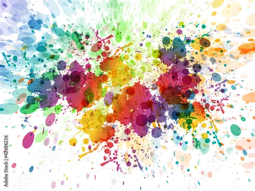 Obraz wersja rastrowa Streszczenie kolorowe tło powitalny