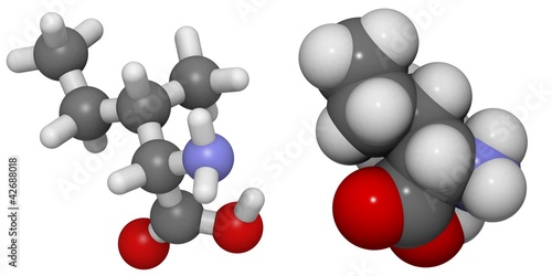 Isoleucine (Ile, I) molecule