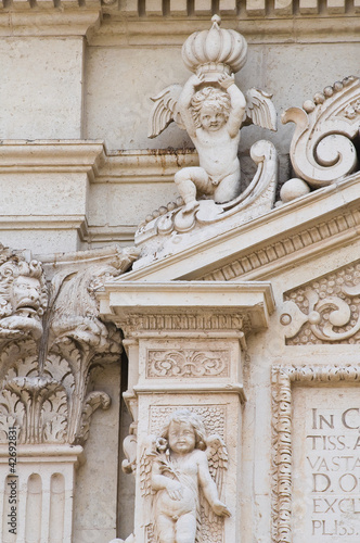 Cathedral of Lecce. Puglia. Italy.