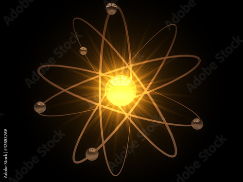 Atom Elektron Isotop photo