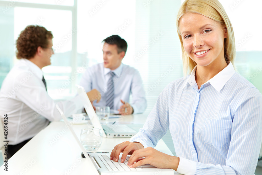 Obraz premium Young and promising