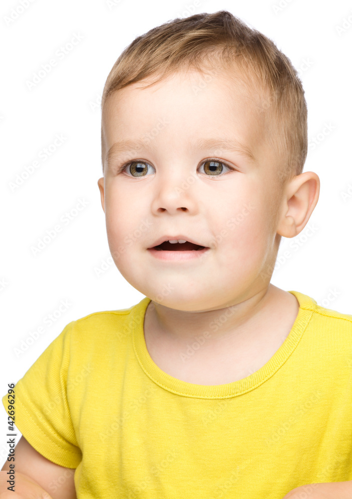 Portrait of a cute little boy Portrait of a cute little boy