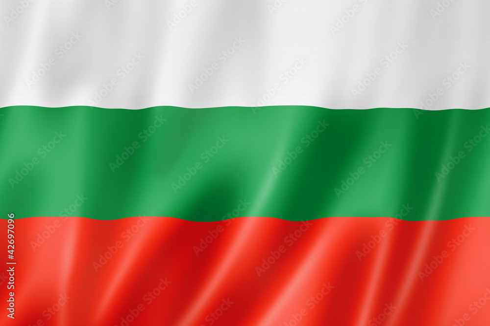 Obraz premium Bulgarian flag