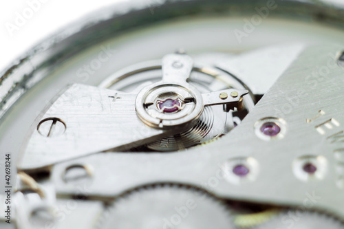 Wallpaper Mural Clockwork, macro-shot. Torontodigital.ca