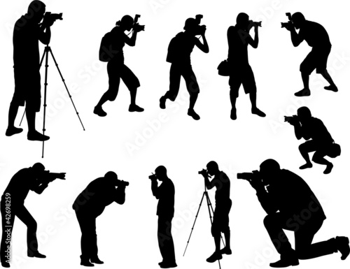 photographers silhouettes collection