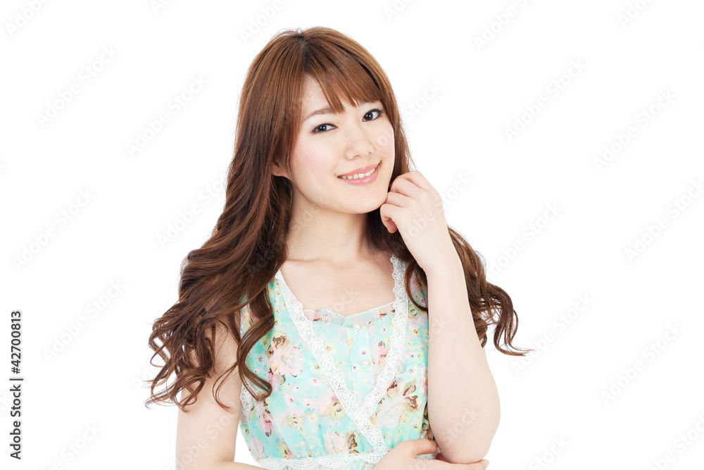 Beautiful young woman