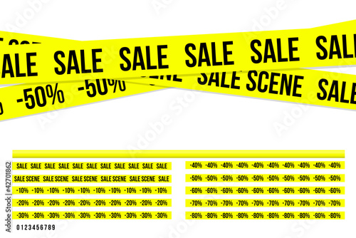 Criminal sale ribbons