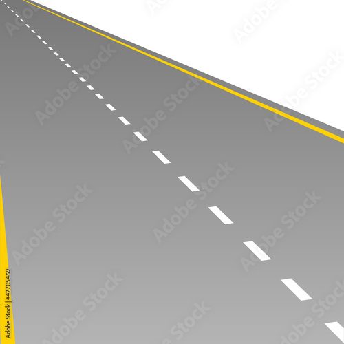 road vector illustration for background