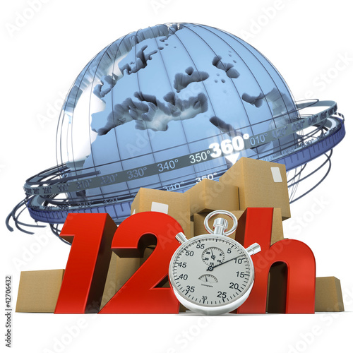 Worldwide delivery in twelv...