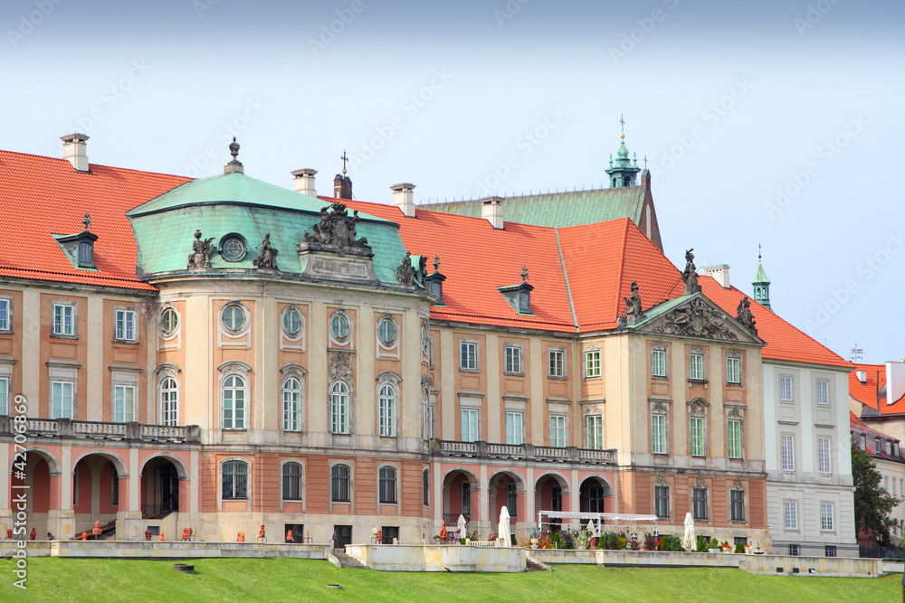 Fototapeta premium Warsaw Castle, Poland