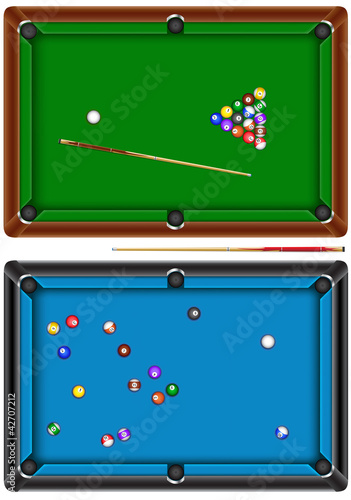 billiard table