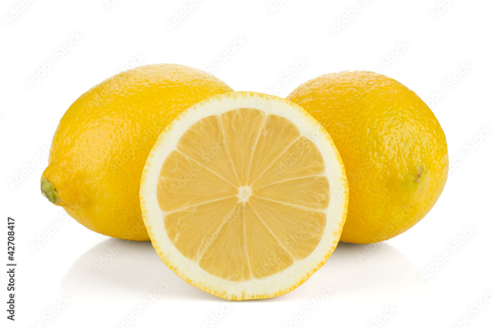Two and half ripe lemons