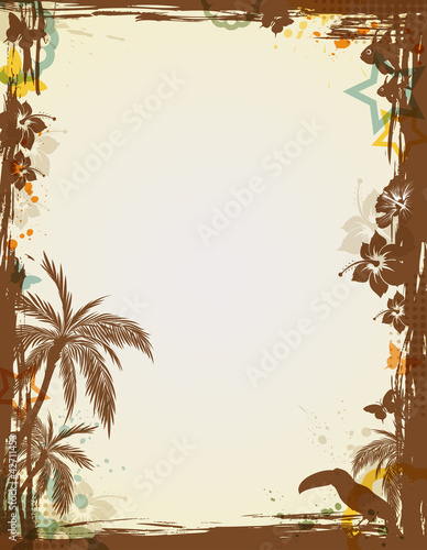Abstract tropical frame