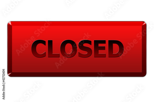 Obraz na plátně Cartel closed