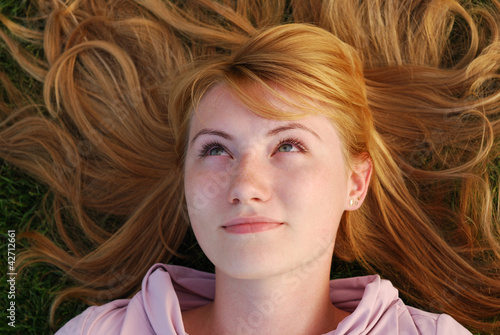 The red girl dreams