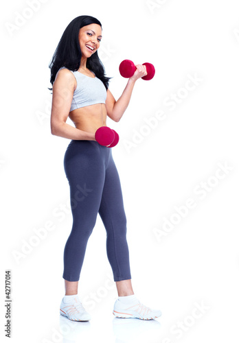 Fitness woman.