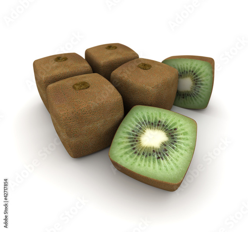 Cubic kiwis arrangement