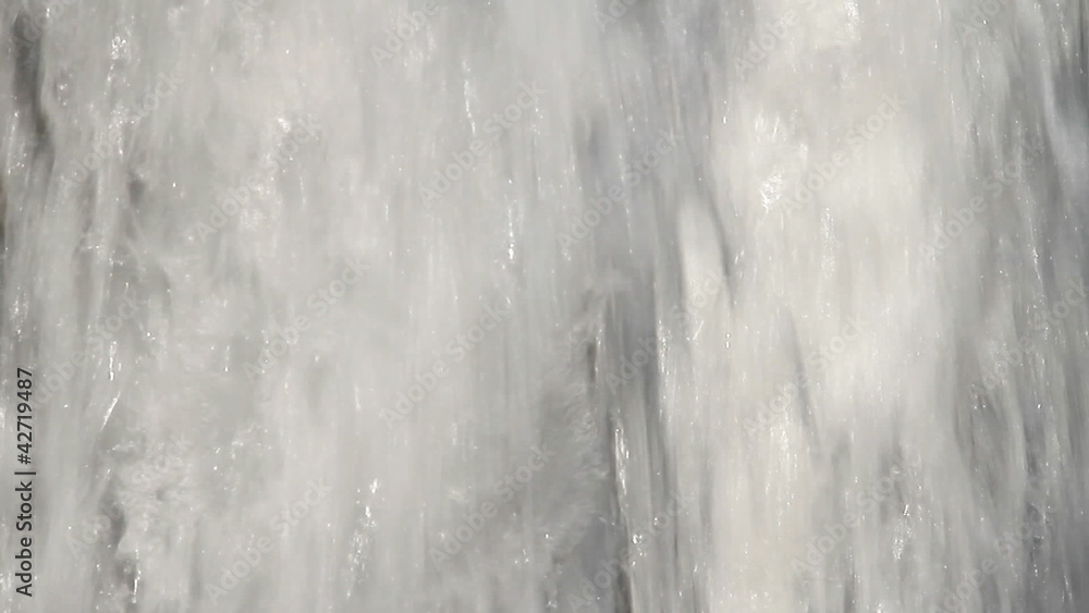 Water from fountain. Water from fountain.