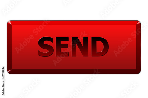 Obraz na plátně Cartel rojo send