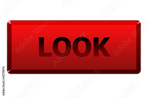 Fotografie Cartel rojo look