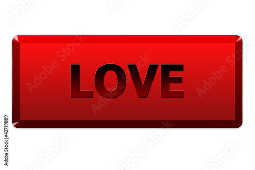 Obraz na plátně Cartel rojo love