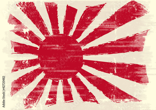 Dirty Japan flag
