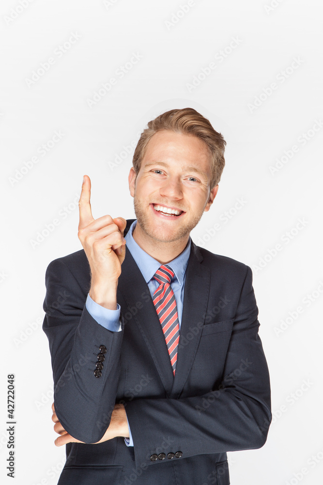 Business man hat Idee