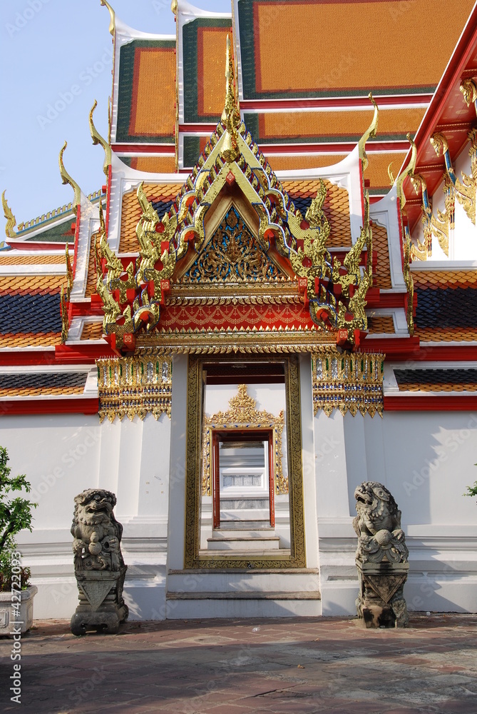 Wat Pho temple,bangkok thailand