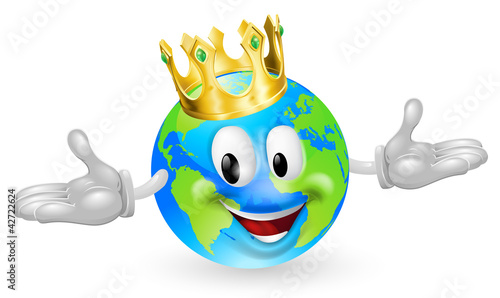 King of the World Mascot