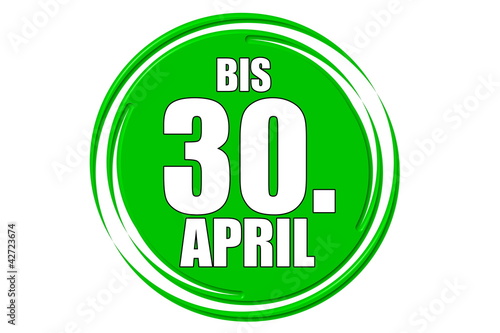 bis 30.April grün