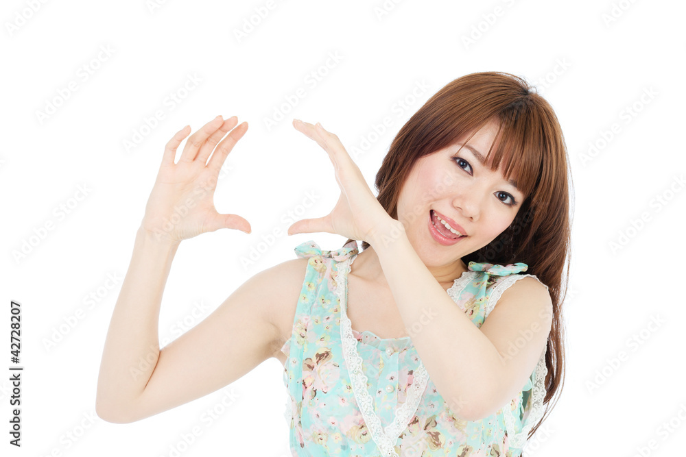 Beautiful young woman. Portrait of asian. Beautiful young woman. Portrait of asian.