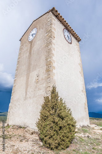 Monroyo village at Teruel, Spain photo