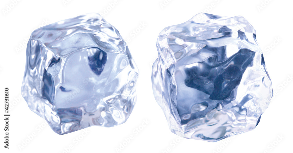 Obraz premium Eiswürfel