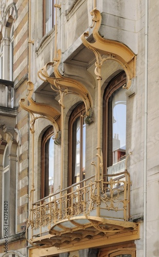 musee horta balcony, brussels