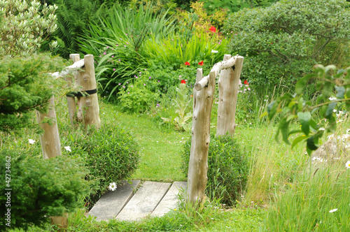 France, le Jardin de l Atelier in Perros Guirec photo