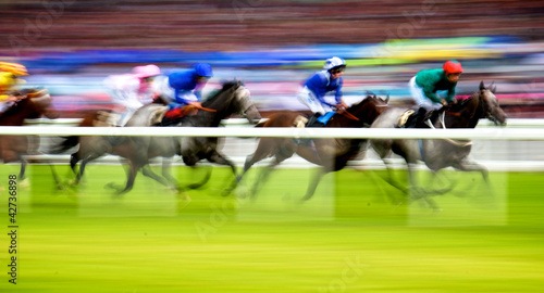 Obraz na plátně Royal Ascot Horse Race