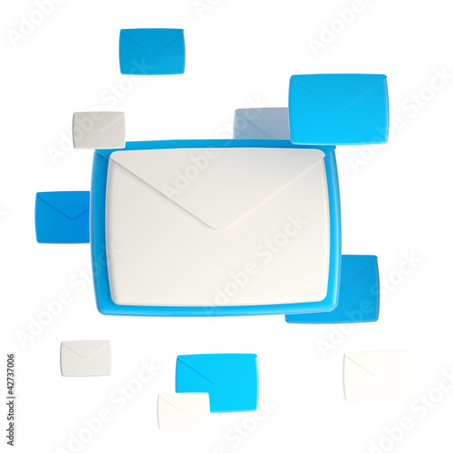 E-mail letter emblem icon i...