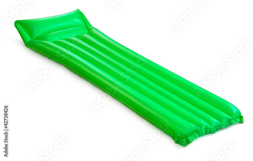 Valokuva Green floating pool raft