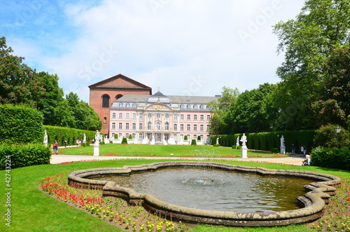 Electoral palace and garden of Trier, Germany