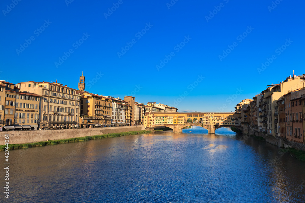 Obraz premium Ponte Vecchio Bridge, Italy