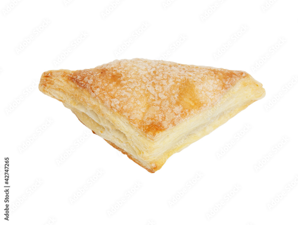 Fototapeta premium croissant isolated on white background