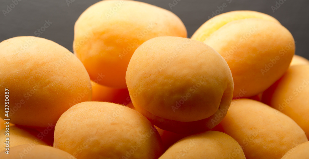 Heap of ripe apricots Heap of ripe apricots