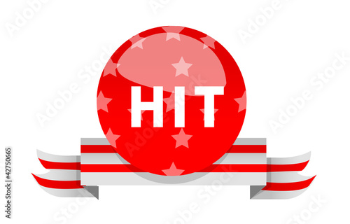 vector icon hit mark