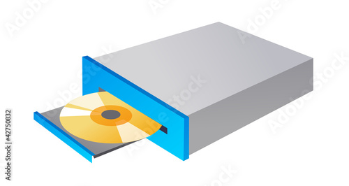vector icon cd and hardware