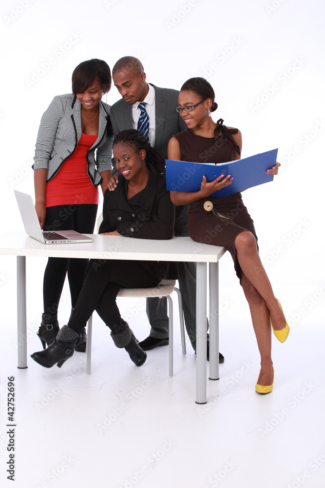 Obraz premium collegues working